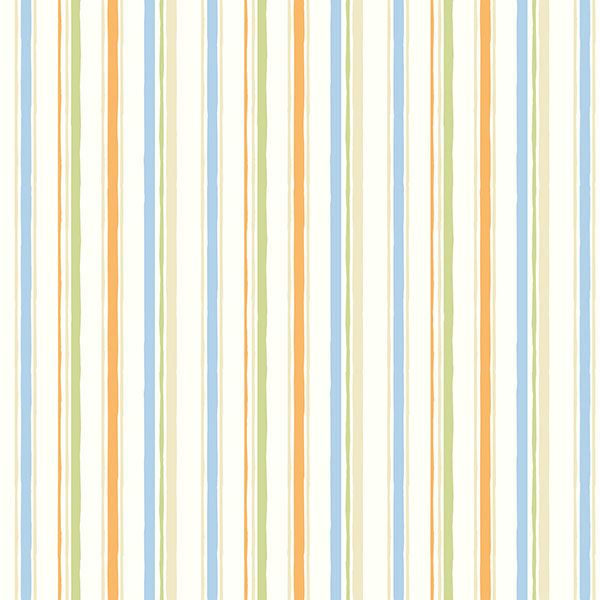 Macey Orange Wiggle Stripe