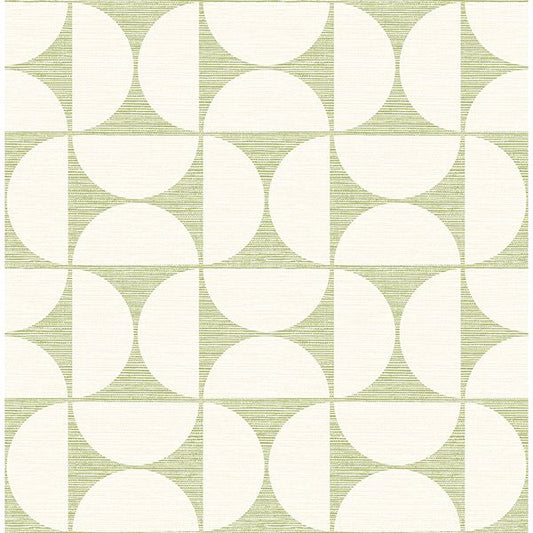 Deedee Geometric Faux Grasscloth
