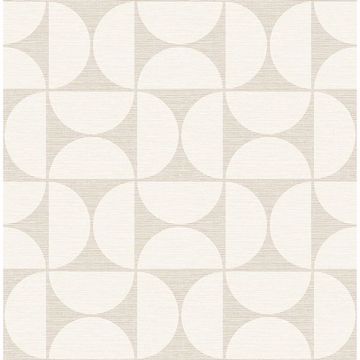 Deedee Geometric Faux Grasscloth