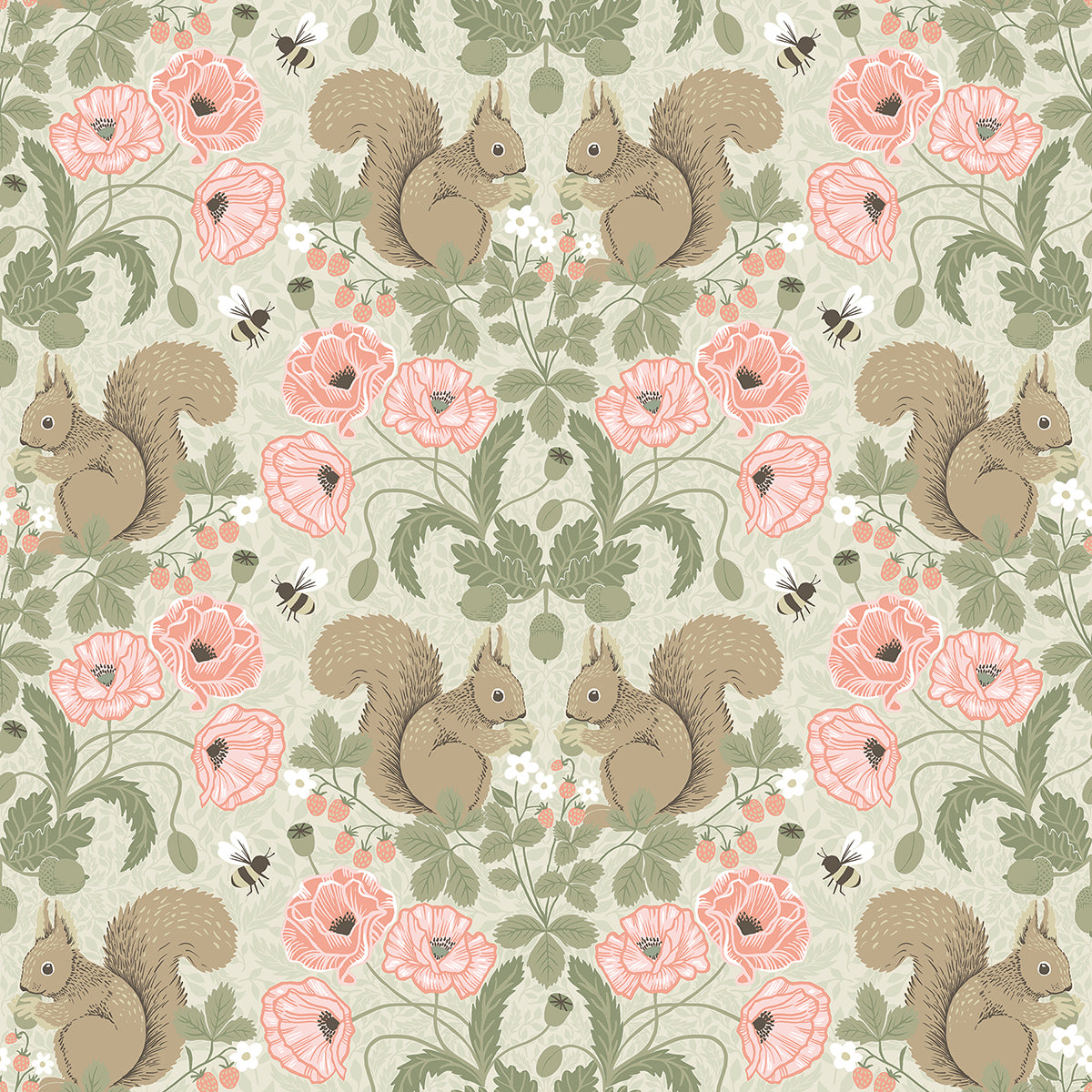 Kurre Woodland Damask