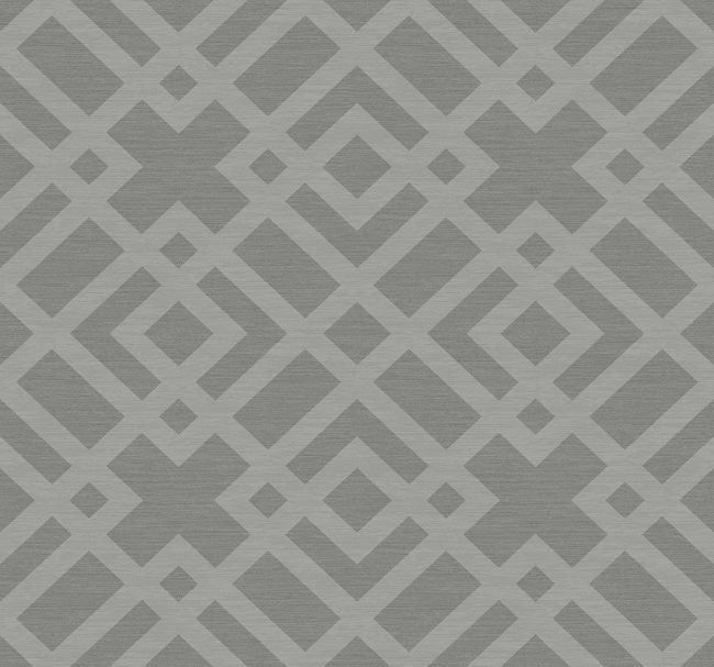 Lattice on Grasslcoth Faux Finish