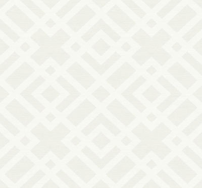 Lattice on Grasslcoth Faux Finish