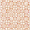 Izeda Floral Tile Wallpaper