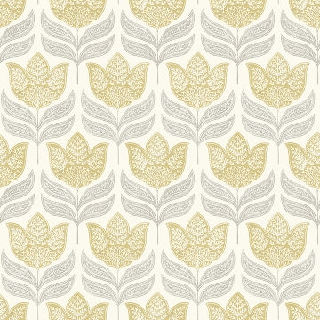 Cathal Tulip Block Print