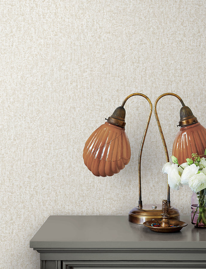 Halliday Faux Linen Wallpaper