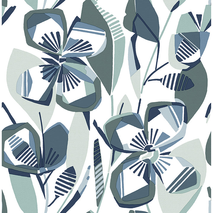 Nathalie Abstract Blooms