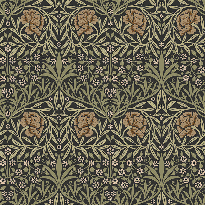 Oxford Union Black Floral