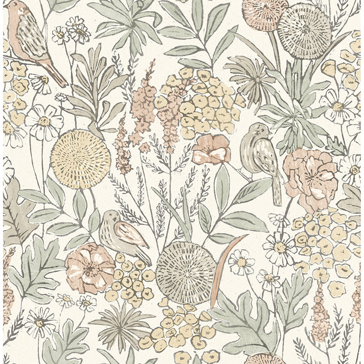 Goldfinch Birds and Blooms