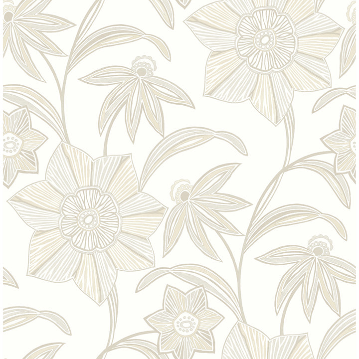 Star Flower Beige
