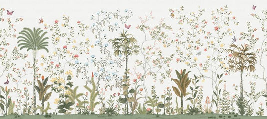 Flowers Pattern Mural