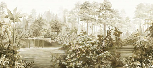 Flowers Pattern Mural