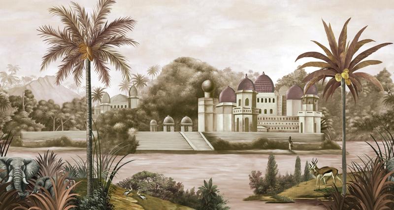 Landscape Pattern Mural