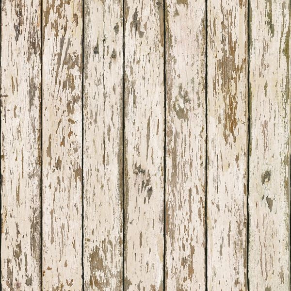 Genley White Faux Weathered