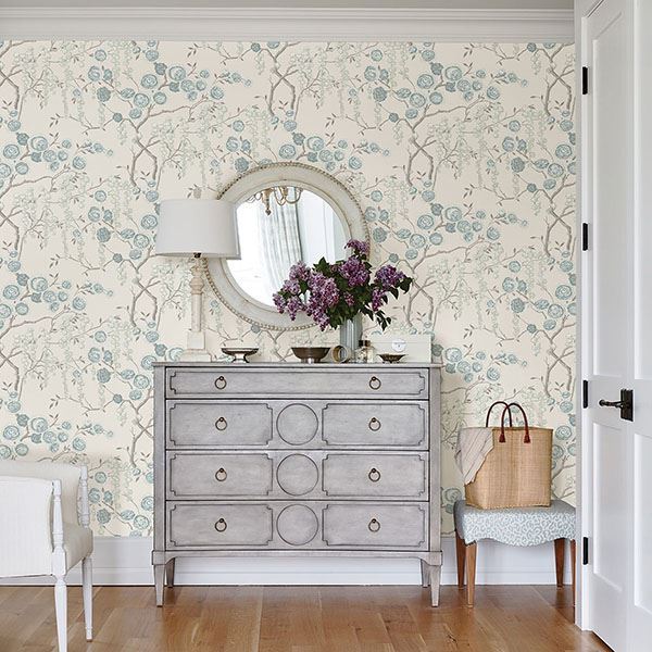 Peony Tree Wallpaper by Sarah Richardson