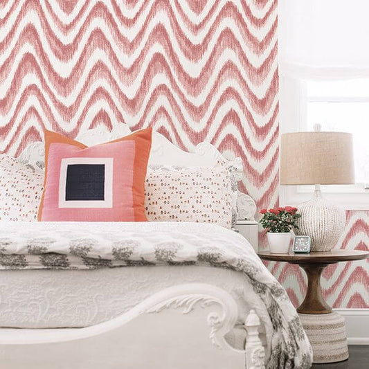 Bargello Faux Grasscloth Wave