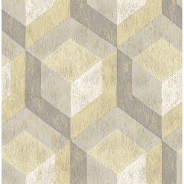 Rustic Wood Tile Geometric