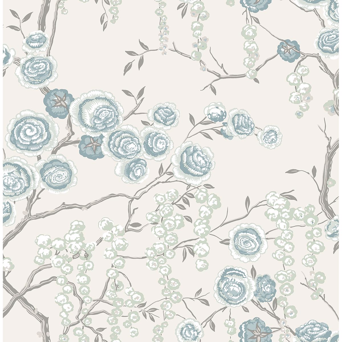 Peony Tree Wallpaper by Sarah Richardson