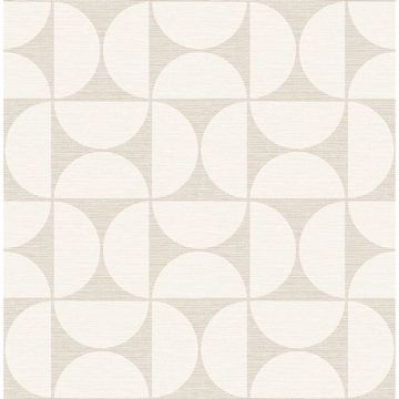 Deedee Geometric Faux Grasscloth