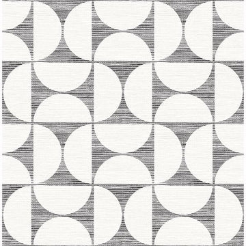 Deedee Geometric Faux Grasscloth