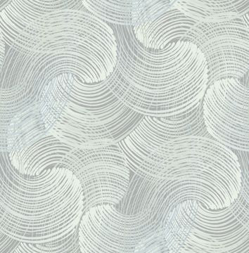 Karson Swirling Geometric Wallpaper- Scott Living