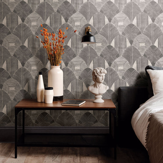 Westport Geometric Wallpaper- Scott Living