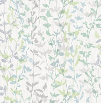 Thea Floral Trail Wallpaper- Scott Living