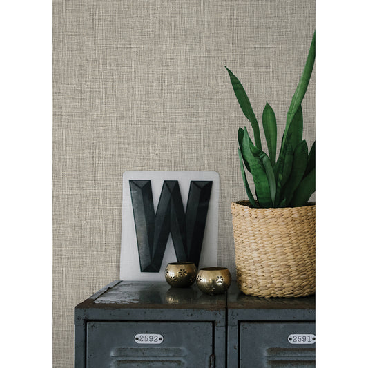 Seaton Linen Texture Wallpaper