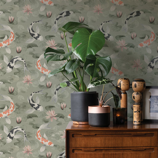 Nobu  Koi Fish Wallpaper