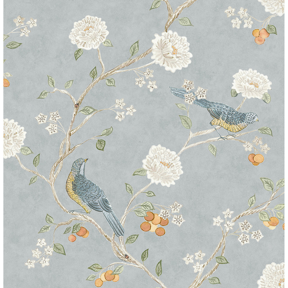 Wellesley Blue Heather Chinoiserie