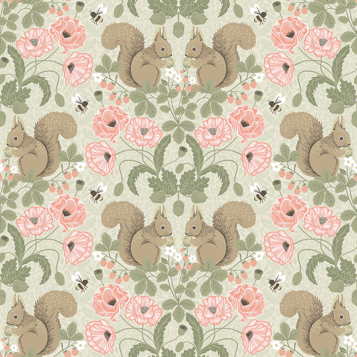 Kurre Woodland Damask