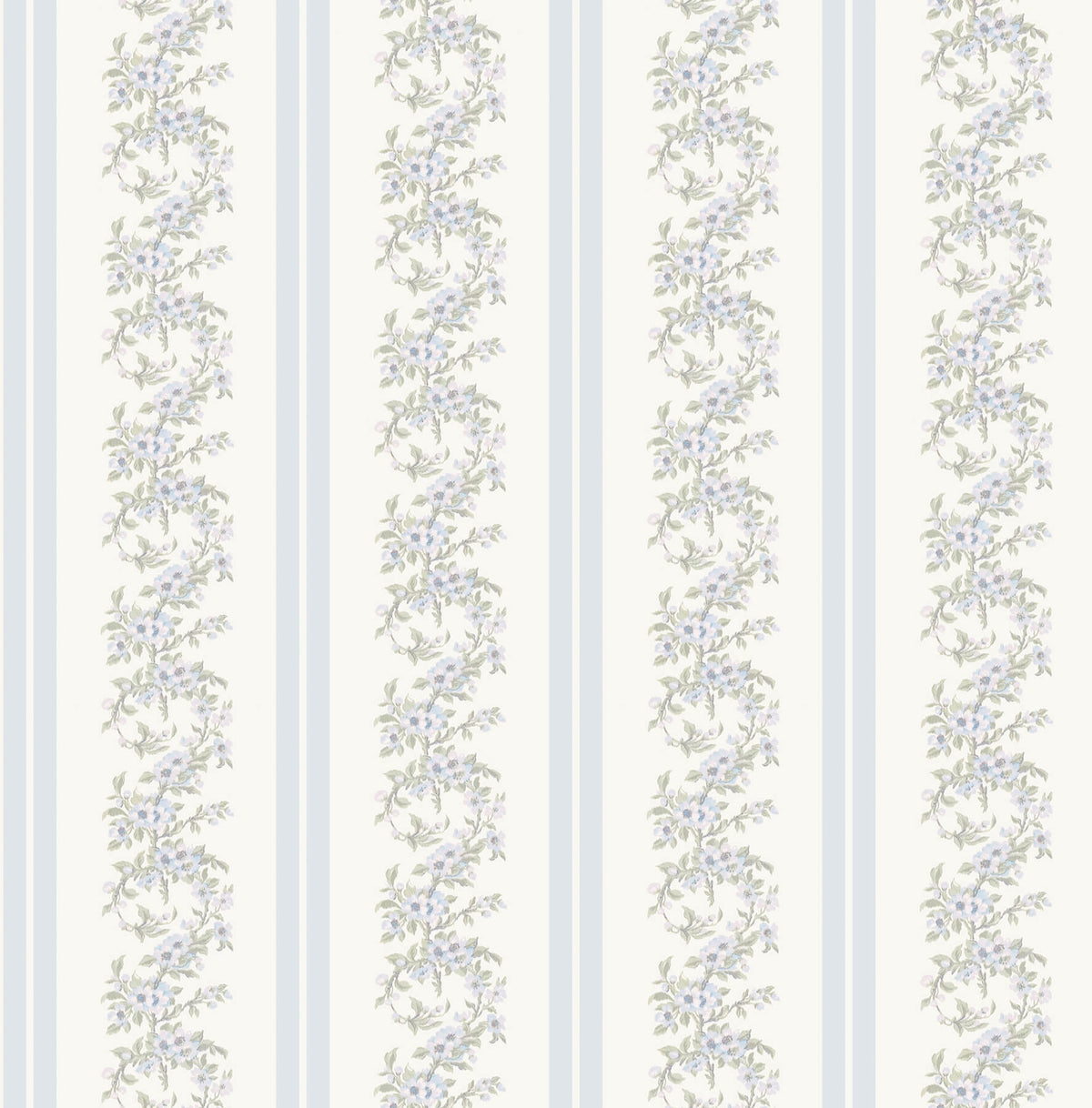 Marigold Wreath Rush Floral Stripe