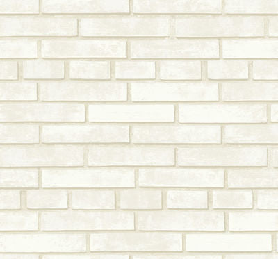 White Brick Screen Print