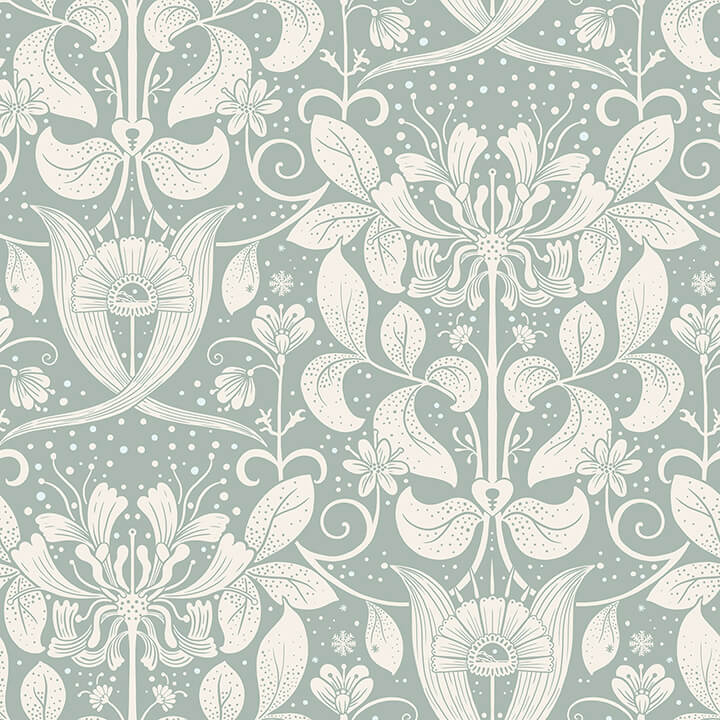 Berit Floral Crest