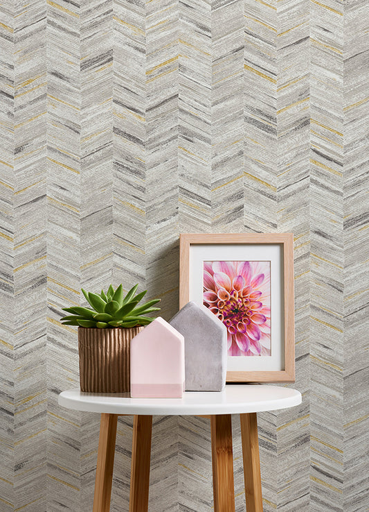 Tatlin  Chevron Wallpaper