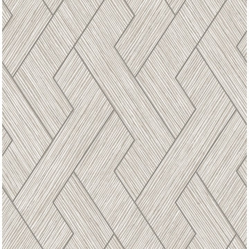 Geometric Basketweave Wallpaper