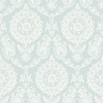 Helm Damask Floral Medallion