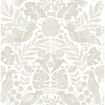 Nestle Bird Block Print