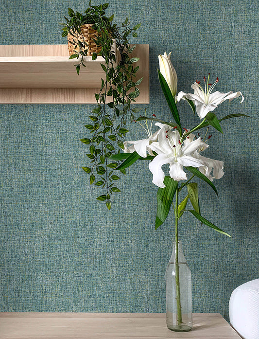 Buxton Faux Weave Wallpaper