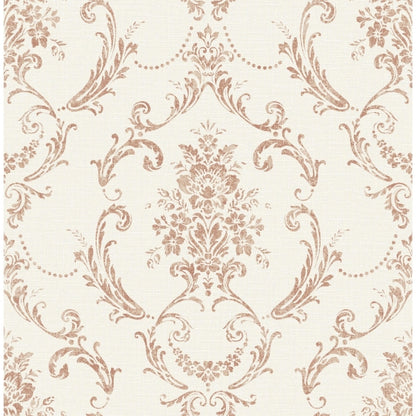 Glenda Floral Damask Wallpaper