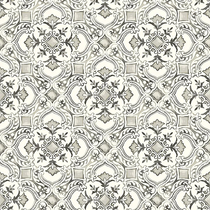 Marjoram Floral Tile