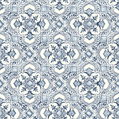 Marjoram Floral Tile