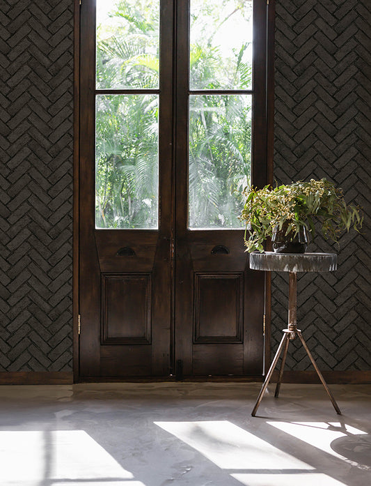 Canelle Brick Herringbone