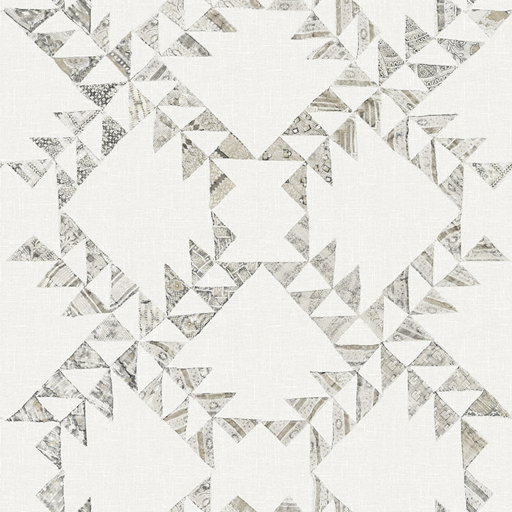 Scrap Quilt Brown