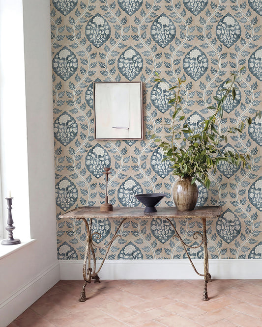 Floral Cartouche