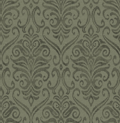 Adavu Blue Damask
