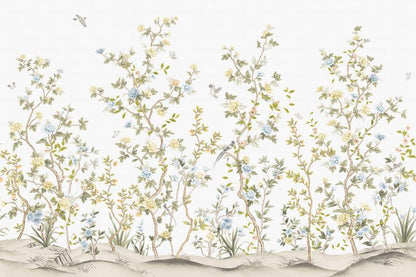 Flowers Pattern Mural Wallpaper